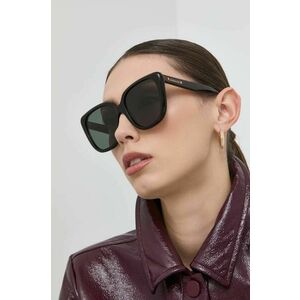 Slnečné okuliare Gucci GG1169S dámske, hnedá farba vyobraziť