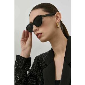 Slnečné okuliare Gucci GG1170S dámske, čierna farba vyobraziť