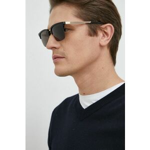 Slnečné okuliare Gucci GG1226S pánske, čierna farba vyobraziť