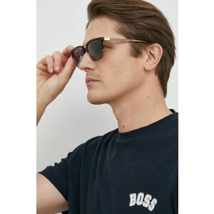 Slnečné okuliare Gucci GG1226S pánske, hnedá farba vyobraziť