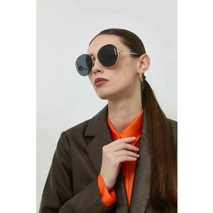 Slnečné okuliare Gucci GG1206SA dámske, čierna farba vyobraziť