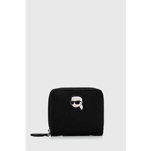 Peňaženka Karl Lagerfeld dámsky, čierna farba vyobraziť
