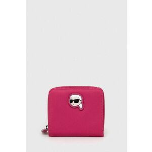 Peňaženka Karl Lagerfeld dámsky, ružová farba vyobraziť