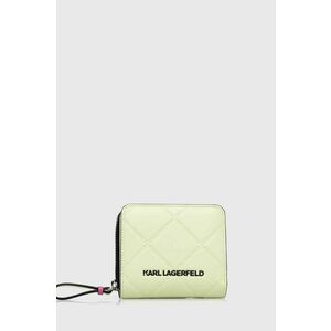 Peňaženka Karl Lagerfeld dámsky, zelená farba vyobraziť