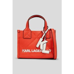 Kabelka Karl Lagerfeld červená farba vyobraziť