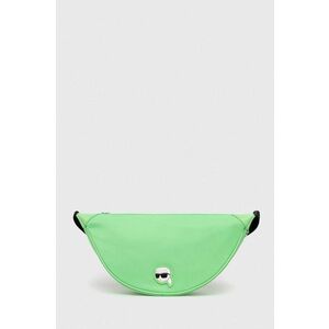 Malá taška Karl Lagerfeld zelená farba vyobraziť