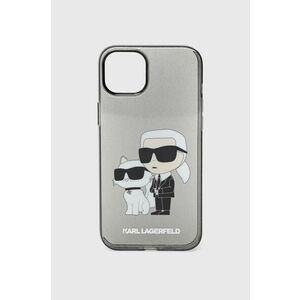 Puzdro na mobil Karl Lagerfeld iPhone 14 Plus 6, 7" čierna farba vyobraziť