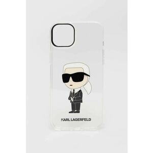 Puzdro na mobil Karl Lagerfeld iPhone 14 Plus 6, 7" priehľadná farba vyobraziť