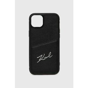 Puzdro na mobil Karl Lagerfeld iPhone 14 Plus 6, 7" čierna farba vyobraziť