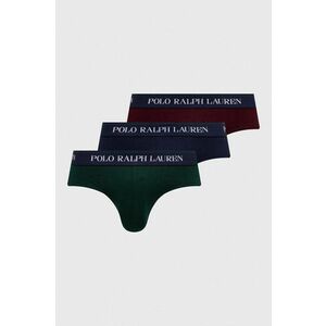 Slipy Polo Ralph Lauren 3-pak pánske, čierna farba vyobraziť