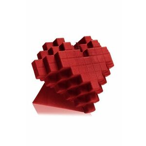Ozdobná sviečka Candellana Heart Pixel vyobraziť