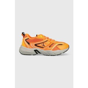 Tenisky Calvin Klein Jeans YM0YM00589 RETRO TENNIS SU-MESH oranžová farba vyobraziť