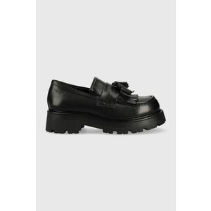 Kožené mokasíny Vagabond Shoemakers COSMO 2.0 dámske, čierna farba, na platforme, 5449.201.20 vyobraziť