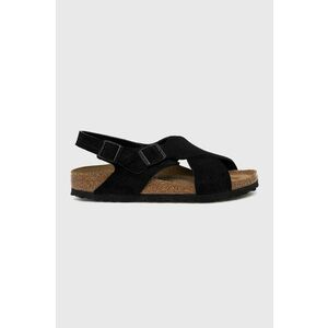 Semišové sandále Birkenstock Tulum SFB 1024086-black, dámske, čierna farba vyobraziť