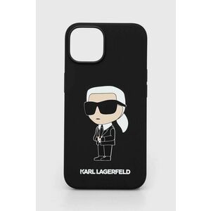 Puzdro na mobil Karl Lagerfeld iPhone 14 6, 1'' čierna farba vyobraziť
