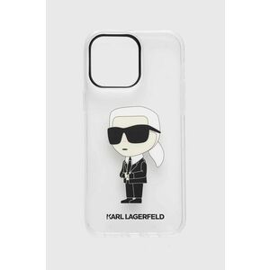 Puzdro na mobil Karl Lagerfeld iPhone 14 Pro Max 6, 7'' priehľadná farba vyobraziť