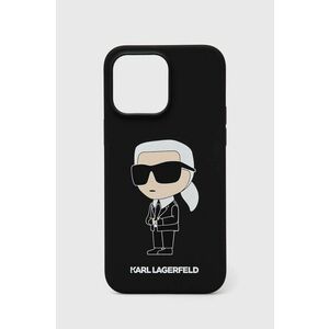 Puzdro na mobil Karl Lagerfeld iPhone 14 Pro Max 6, 7'' čierna farba vyobraziť