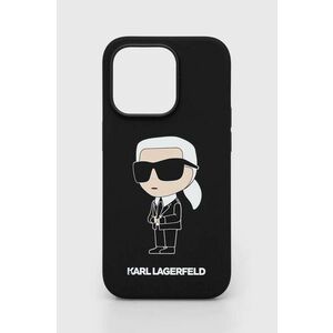 Puzdro na mobil Karl Lagerfeld iPhone 14 Pro 6, 1'' čierna farba vyobraziť