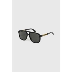 Slnečné okuliare Gucci čierna farba vyobraziť