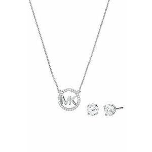 Strieborný náhrdelník a náušnice Michael Kors vyobraziť