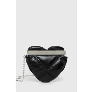Listová kabelka Karl Lagerfeld čierna farba vyobraziť