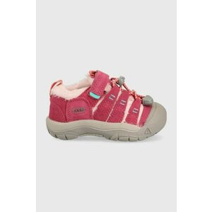 Detské topánky Keen ružová farba vyobraziť