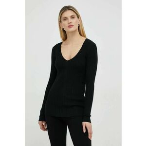 Vlnený sveter By Malene Birger dámsky, čierna farba vyobraziť