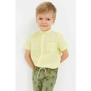 Detská košeľa Mayoral žltá farba vyobraziť