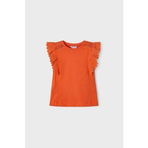 Detské tričko Mayoral oranžová farba vyobraziť
