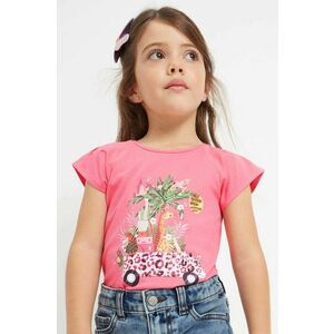 Detské tričko Mayoral ružová farba vyobraziť