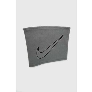 Šál komín Nike šedá farba, s nášivkou vyobraziť