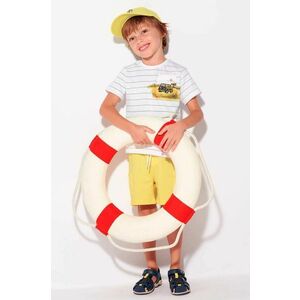 Detská bavlnená súprava Mayoral žltá farba vyobraziť