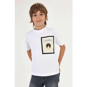 Detské tričko Mayoral biela farba, s potlačou vyobraziť