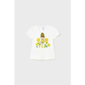 Tričko pre bábätko Mayoral žltá farba vyobraziť