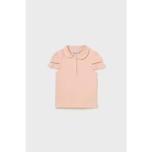 Tričko pre bábätko Mayoral ružová farba, s golierom vyobraziť