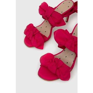 Sandále Red Valentino ružová farba, 2Q2S0H39FUB vyobraziť