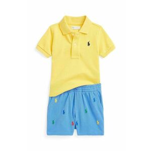 Sada pre bábätká Polo Ralph Lauren žltá farba vyobraziť