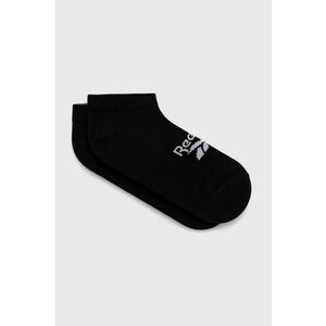 Ponožky Reebok čierna farba vyobraziť