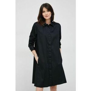 Šaty Seidensticker čierna farba, mini, áčkový strih vyobraziť