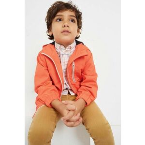 Detská bunda Mayoral oranžová farba vyobraziť