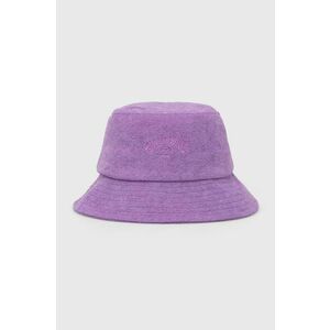 Bavlnený klobúk Billabong fialová farba, bavlnený vyobraziť