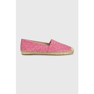 Espadrilky MICHAEL Michael Kors Kendrick ružová farba, 40R6KNFP1B vyobraziť