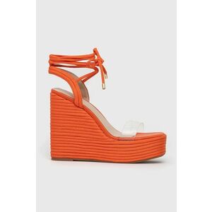 Sandále Aldo Devonteriel dámske, oranžová farba, na kline vyobraziť