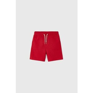 Detské krátke nohavice Mayoral červená farba vyobraziť
