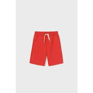 Detské krátke nohavice Mayoral červená farba vyobraziť