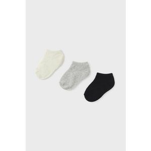 Detské ponožky Mayoral 3-pak tmavomodrá farba vyobraziť