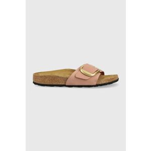 Kožené šľapky Birkenstock MADRID BIG BUCKLE 1024039-OldRose, dámske, ružová farba, 1024039 vyobraziť