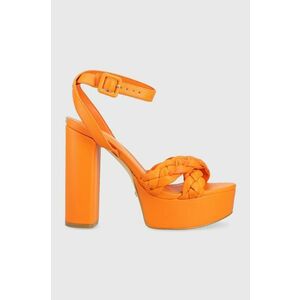 Sandále Guess GABIRA oranžová farba, FL6GBR ELE03 vyobraziť