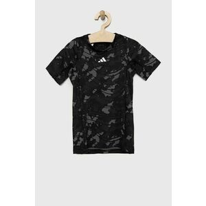 Detské tričko adidas B TF TEE čierna farba, vzorované vyobraziť
