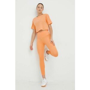 Tričko Roxy Essential x Mizuno dámske, oranžová farba vyobraziť